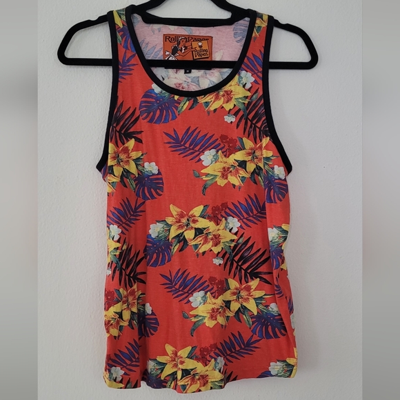 Rolling Paper Vibrant Tank Top Size Small - Picture 1 of 3